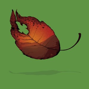 leaf on the wind
